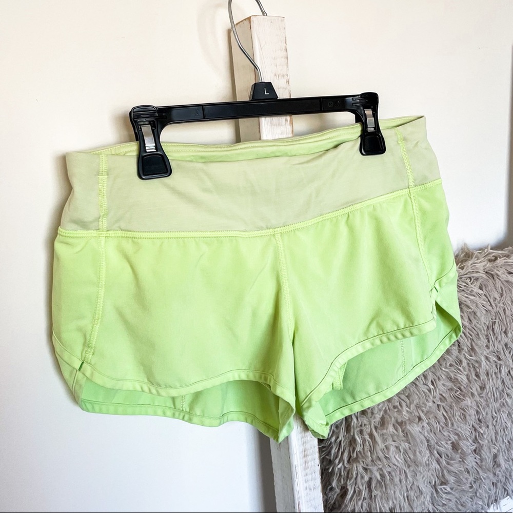 Lululemon speed up 2.5” shorts